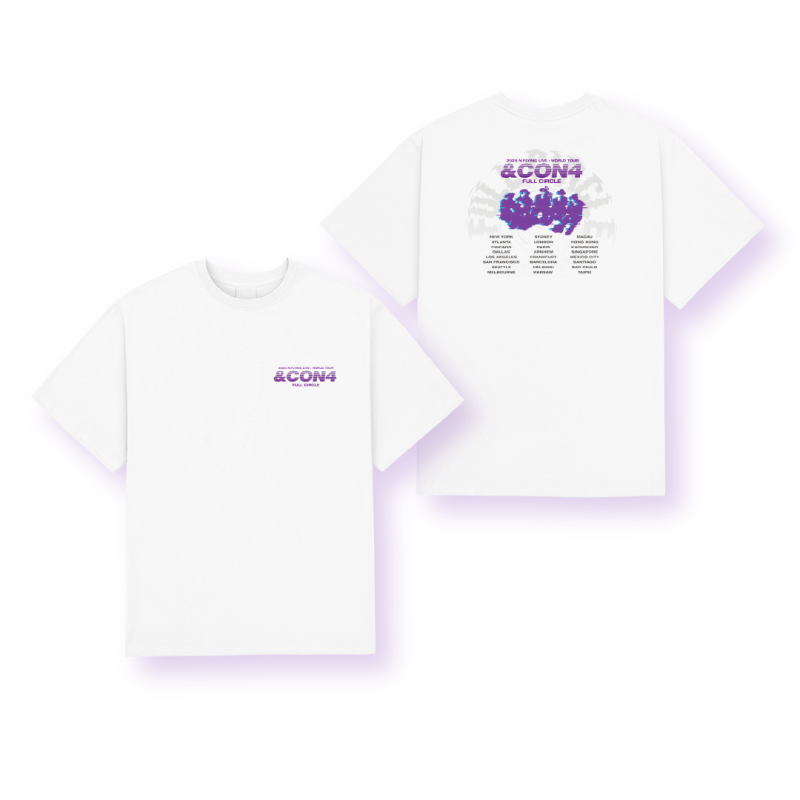 VISUAL PULSE TEE (WHITE)